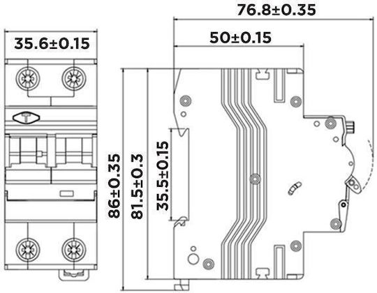 Autonics Phase 1-Pole Earth Leakage Relay 10A