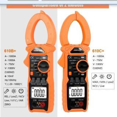Victor Амперклещи Дигитален VC-610B+ с клеми