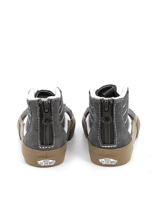 SK8-HI ZIP Încălțăminte sport Joasa pentru copii Argintii