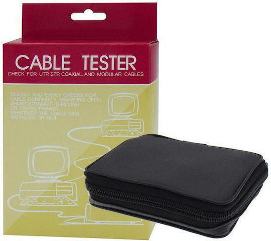 12-25-054 COMP Tester Καλωδίων Δικτύου BNC / RJ11 / RJ12 / RJ45