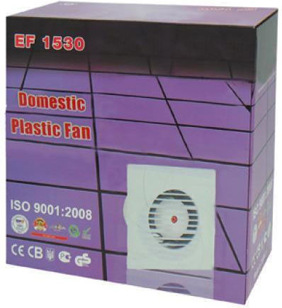 Bahcivan EF-1530 Επιτοίχιος Εξαεριστήρας 150mm Λευκός