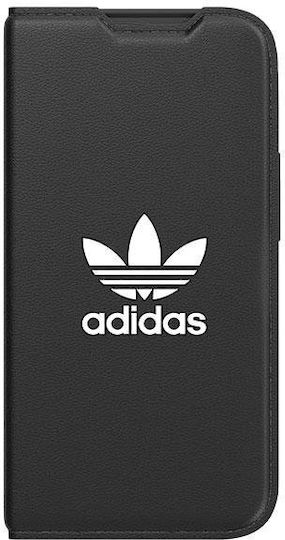 adidas Basic Umschlag Rückseite Silikon / Kunststoff Schwarz (iPhone 14 Pro)