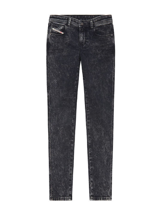 2015 Babhila Γυναικείο Jean Παντελόνι σε Skinny Εφαρμογή Μαύρο