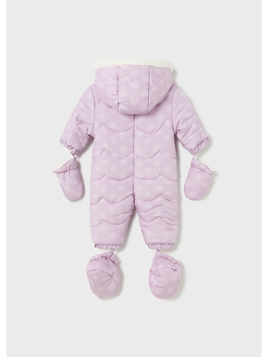 Mayoral Baby Bodysuit for Going Out Long-Sleeved violet