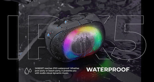 Havit SK885BT Ηχείο Bluetooth 8W με Ραδιόφωνο και Διάρκεια Μπαταρίας έως 11 ώρες Μαύρο