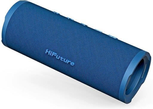 HiFuture Ripple Waterproof Bluetooth Speaker 30W with Battery Life up to 12 hours Blue
