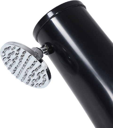 Tema Pool Shower Solar Made of PVC with Height 220cm Black
