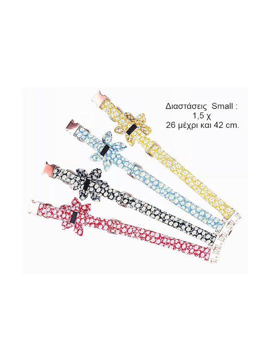 Dog Collar 42cm Small Silver