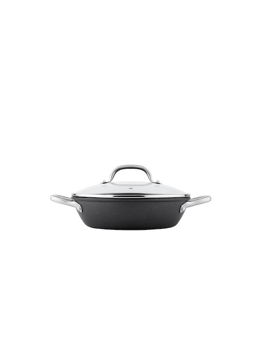 Boj Premium Cookware Set from Aluminum Black with Non-stick Interior Coating 3 Pieces