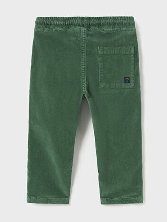 Kinder Hose Chino Cord Grün