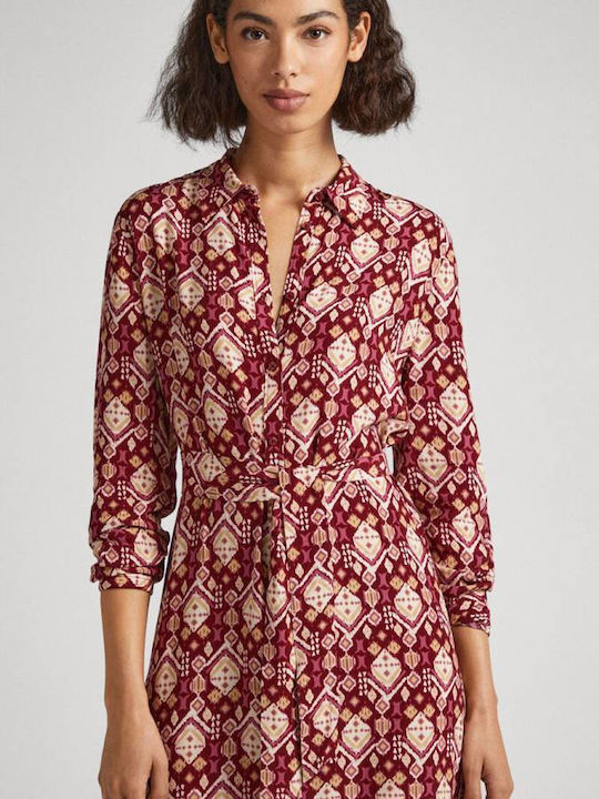 Pepe Jeans Summer Maxi Shirt Dress Dress