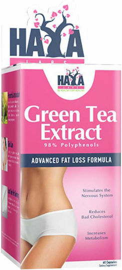 Haya Labs Green Tea Extract 500мг 60 капси