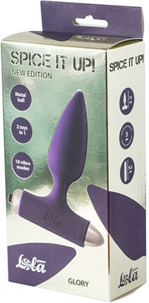 Lola Games Anal Plug mit Vibration Lila