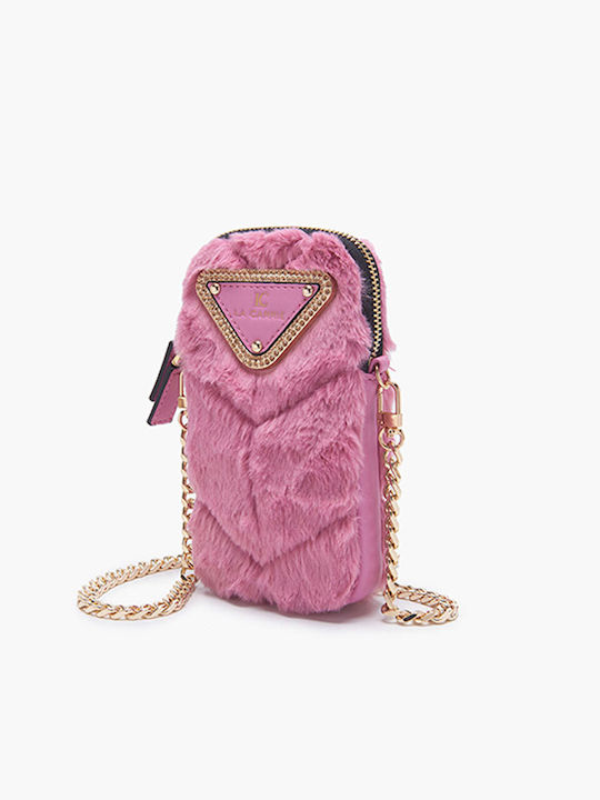 La Carrie Women's Mobile Phone Bag Pink