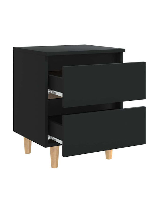 Nachttisch Black 40x35x50cm