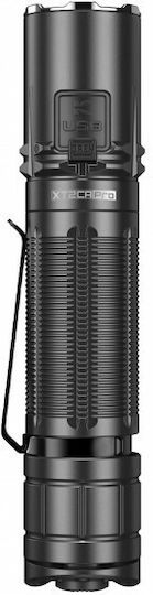Klarus Pro LED IPX8 с Максимална Яркост 2100лм Черен