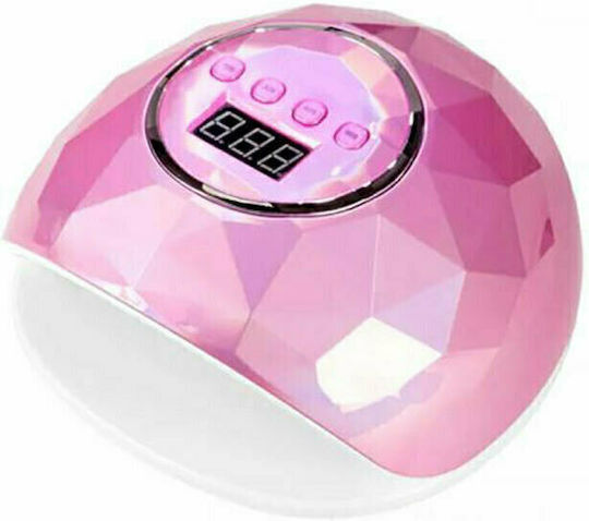 Mixcoco F6 Smart 2.0 Nail Polish Curing Lamp UV / LED 86W Fuchsia
