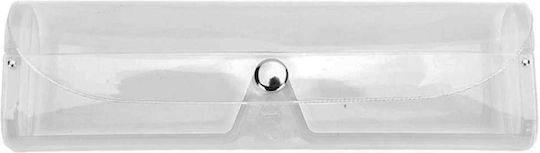 4teen-4ty Semi-Hard Eyeglass Case with Transparent Clip Closure