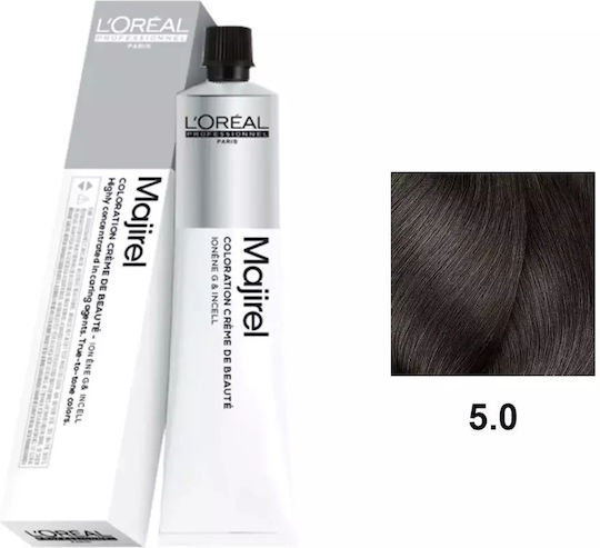 L'Oréal Professionnel Majirel Боя за коса 5.0 Светлокафяв 50 ml
