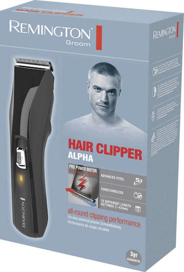 Remington Rechargeable Hair Clipper Black HC5150
