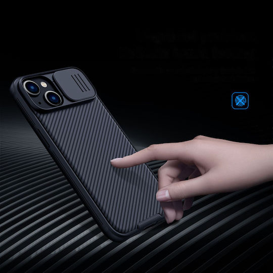 Nillkin Camshield Pro Magnetic Umschlag Rückseite Kunststoff Schwarz (iPhone 14 Plus) 108396