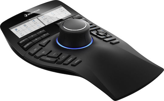 3D Connexion SpaceMouse Enterprise Verkabelt Ergonomisch Maus Schwarz