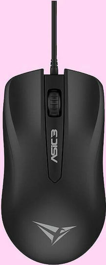 Alcatroz Asic 3 С кабел Мишка Черен