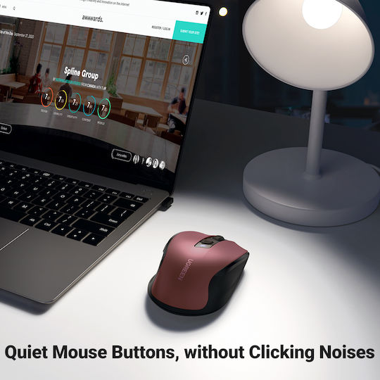 Ugreen MU006 Wireless Mouse Red