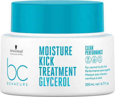 Schwarzkopf Professional BC Hyaluronic Moisture Kick Treatment Маска за коса за Корекция 200мл