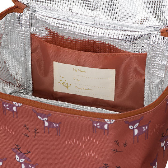 Fresk Fresk Schulische Isolierte Kinder Lunchtasche Umhängetasche 4,5 Liter Braune 18x15x23cm