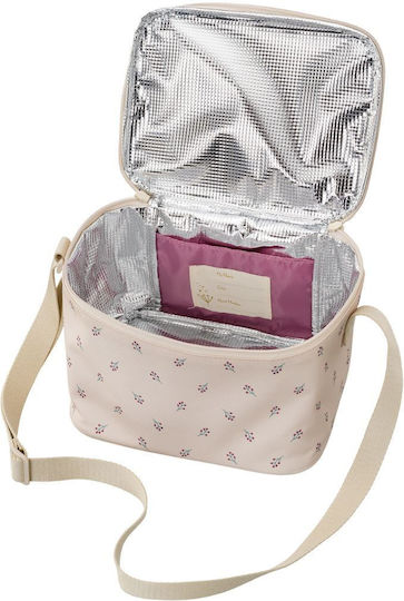Fresk School Insulated Shoulder Lunch Bag 4.5lt White 18 x 15 x 23cm