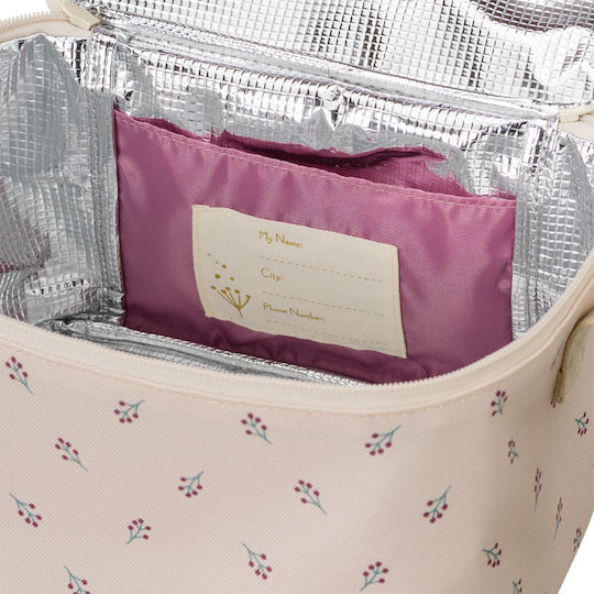 Fresk School Insulated Shoulder Lunch Bag 4.5lt White 18 x 15 x 23cm