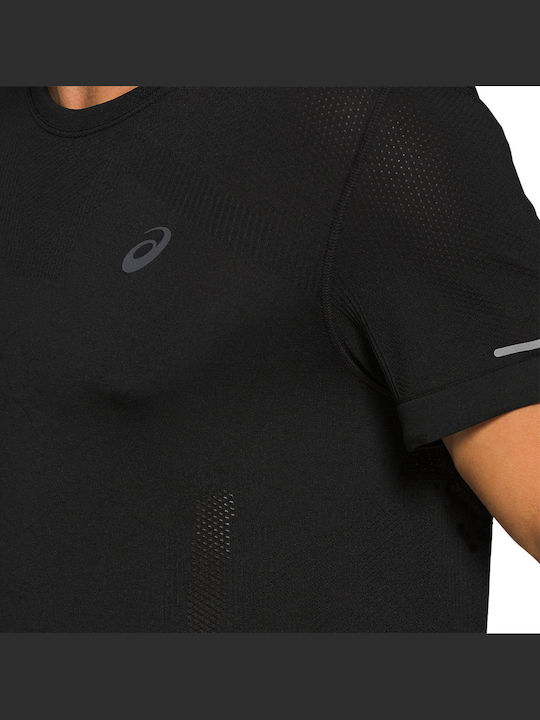 ASICS Ventilate Seamless 2011A774-002 Ανδρική Μπλούζα Μαύρη