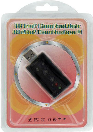 External USB 7.1 Sound Card (04.002.0074)