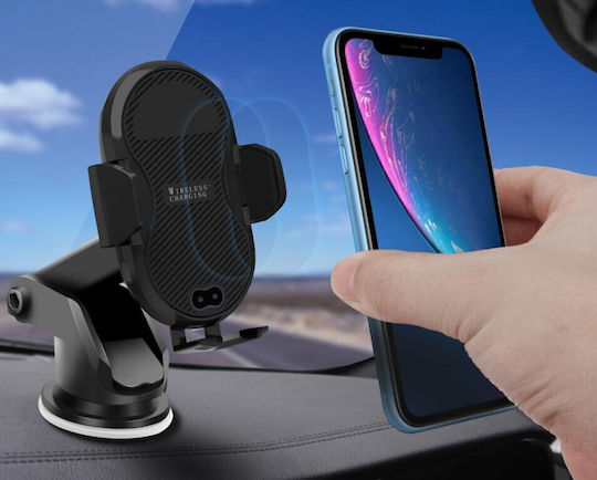 Techly Car Mobile Mount with Magnet Black