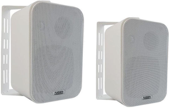 KAL Electronics Επιτοίχιο Ηχείο 60W με Bluetooth (Τεμάχιο) 20.8x12.3x13.8εκ. Λευκό