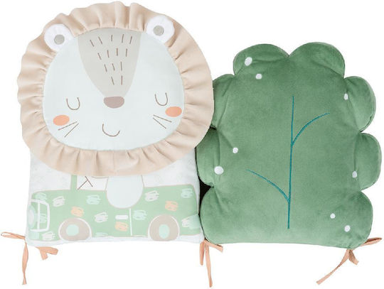 Kikka Boo Jungle King Crib Bumper Inside 35x180cm