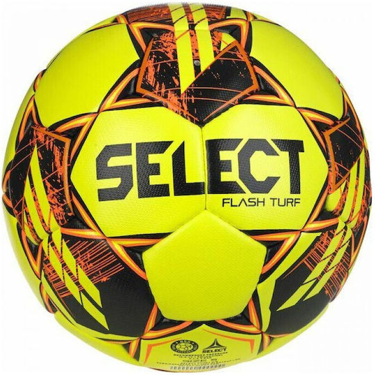 Select Sport Flash Turf Μπάλα Ποδοσφαίρου Κίτρινη