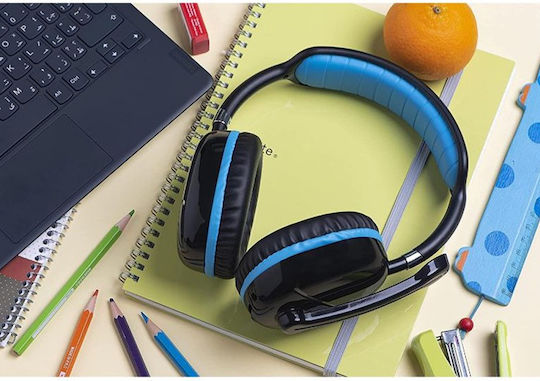 Andowl Q-E52 Über Ohr Gaming-Headset mit Verbindung Bluetooth Schwarz