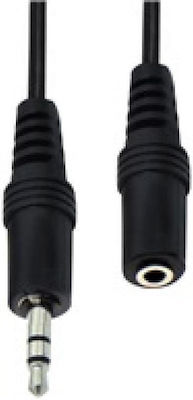 3.5mm male - 3.5mm female Cable Black 1.5m (01.037.0169)