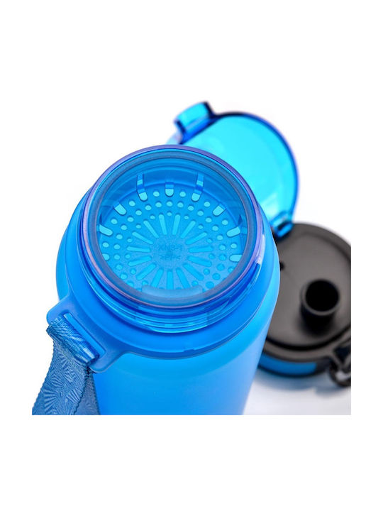 Meteor Πλαστικό Παγούρι 650ml Μπλε