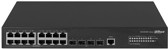 Dahua AS4300-16GT4GF Managed L2 Switch with 16 Gigabit (1Gbps) Ethernet Ports and 4 SFP Ports