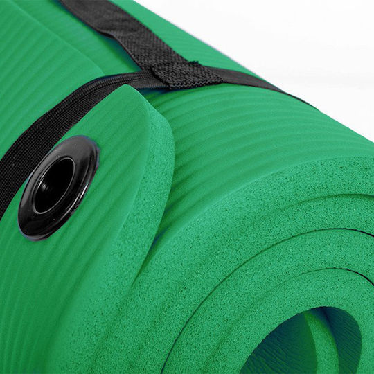 SMJ Sport YG002 Στρώμα Pilates Πράσινο (183x61x2cm)