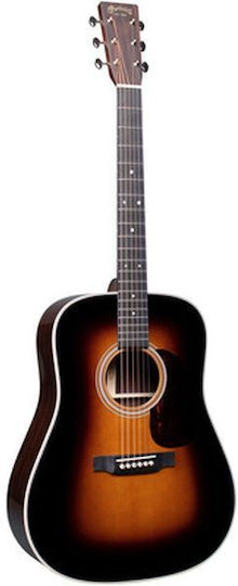 Martin Ακουστική Κιθάρα D-28 Sunburst Lefthand για Αριστερόχειρες Sunburst