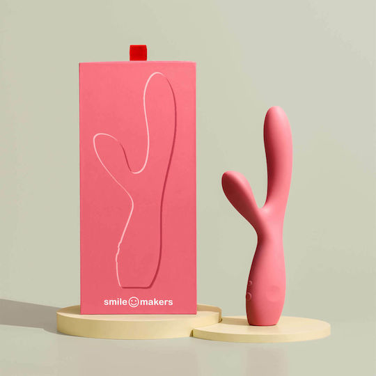 Smile Makers Вибратор Заек 24.6см Оранжев