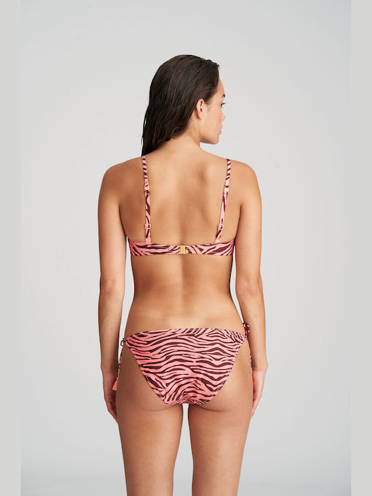 Primadonna Bikini Slip with Ties Orange