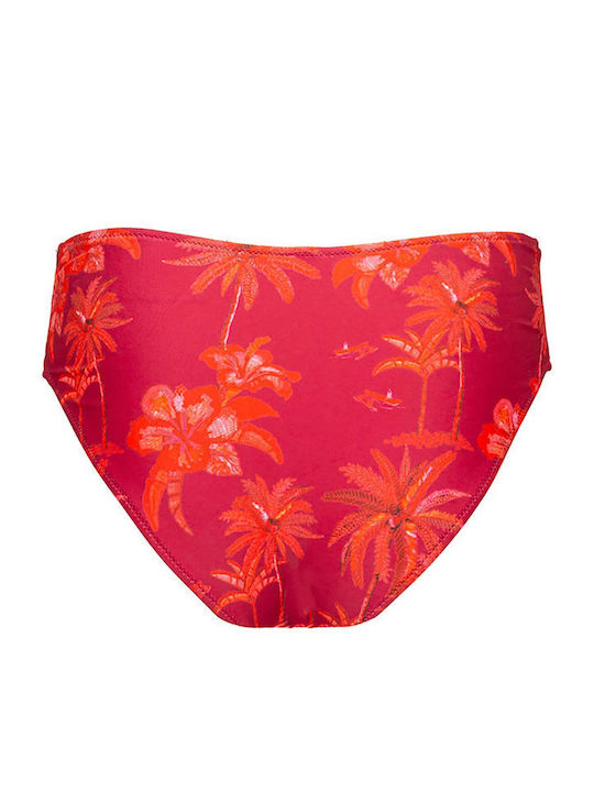 Avenoir Bikini Slip High Waist Red