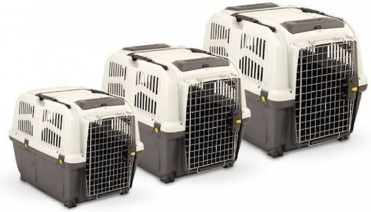 Stefanplast Skudo 2 IATA Gray Dog Transport Cage 60x40x39cm