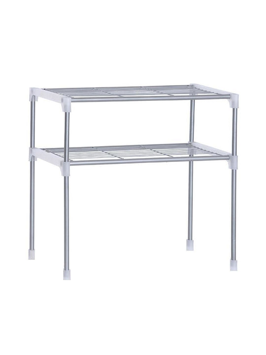 Βάση για Φούρνο Μικροκυμάτων Μεταλλική 25x60x60εκ. Μπλε