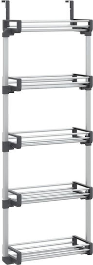vidaXL Κρεμαστό Ράφι Μεταλλικό 52x20x135εκ. Μπλε